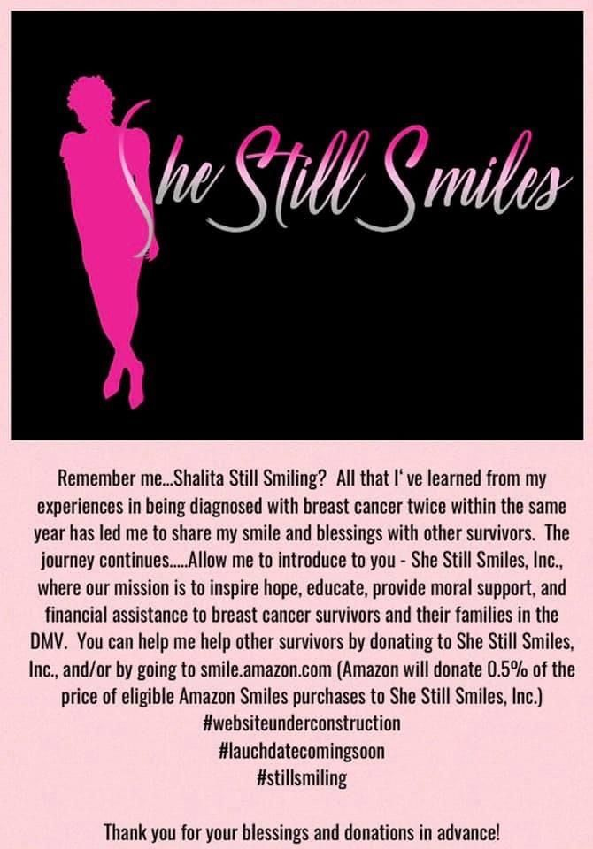 She Still Smiles badge logo