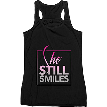 She Still Smiles Women's Racerback